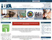 Tablet Screenshot of ibva.it